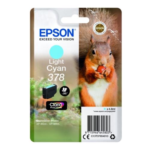 Epson Tintenpatrone Cyan-Foto (C13T37854010 / 378)