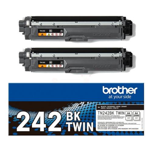 Brother Toner schwarz (TN242BKTWIN) (Doppelpack)
