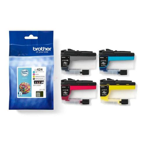 Brother Tintenpatrone schwarz / Cyan / magenta / gelb (LC424VAL) (Multipack)