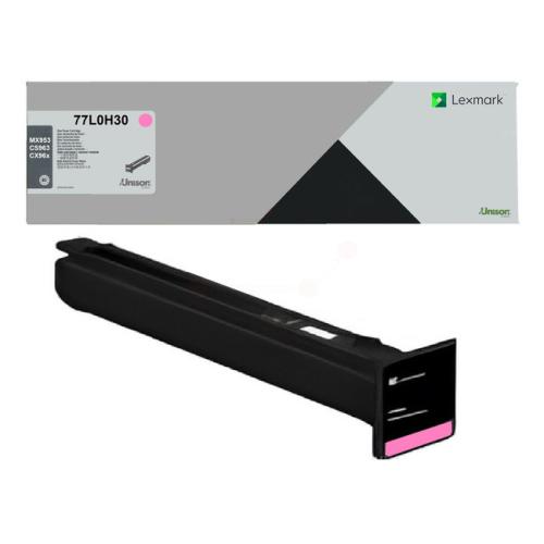 Lexmark Toner magenta (77L0H30 / 077L0H30) (hohe Kapazität)