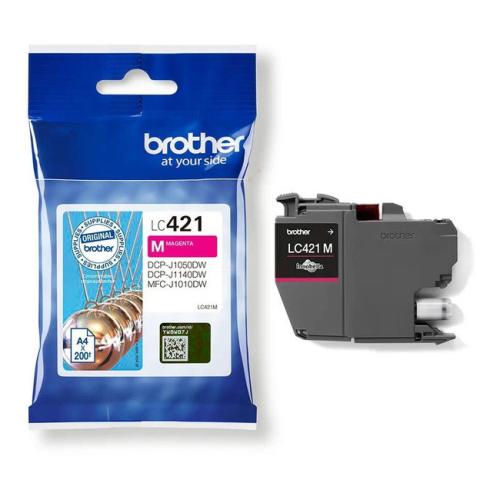 Brother Tintenpatrone magenta (LC421M)