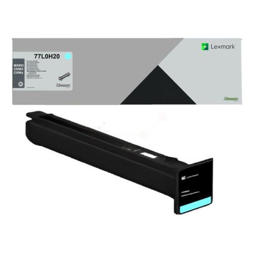 Lexmark Toner Cyan (77L0H20 / 077L0H20) (hohe Kapazität)