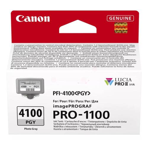 Canon Tintenpatrone grau hell (6784C001 / PFI4100PGY)