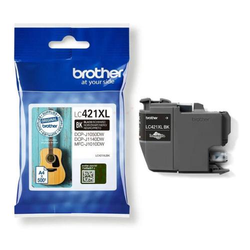 Brother Tintenpatrone schwarz (LC421XLBK)