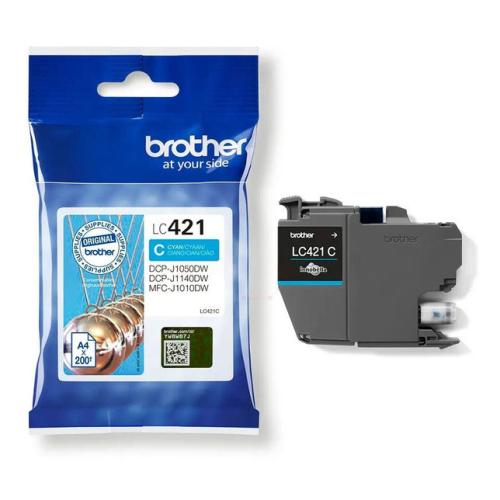 Brother Tintenpatrone Cyan (LC421C)