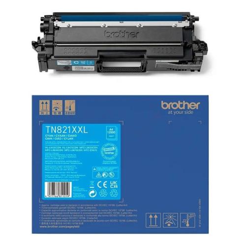 Brother Toner Cyan (TN821XXLC) (hohe Kapazität)