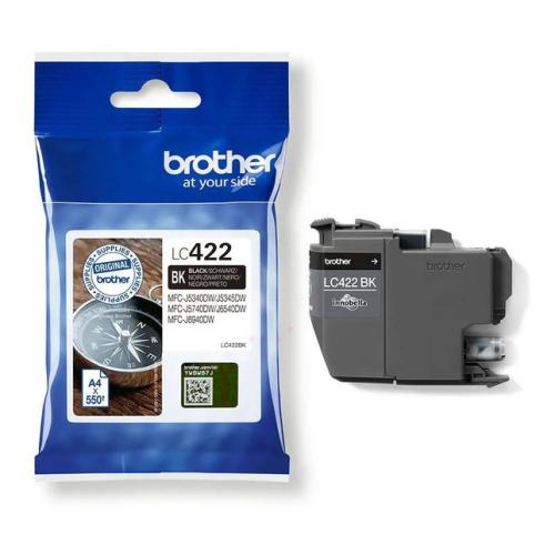 Brother Tintenpatrone schwarz (LC422BK)