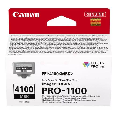Canon Tintenpatrone schwarz matt (6776C001 / PFI4100MBK)