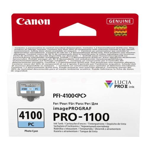 Canon Tintenpatrone Cyan-Foto (6781C001 / PFI4100PC)