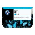 HP Tintenpatrone Cyan (C4846A / 80) (hohe Kapazität)