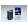Brother Beschriftungsband blau auf weiss (TC203), 12mm, laminiert