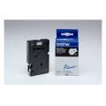 Brother Beschriftungsband schwarz auf weiss (TC291), 9mm, laminiert