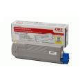 Oki Toner gelb (43865721)