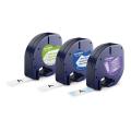 Dymo Etiketten gelb / silber / weiss (91241 / S0721800)