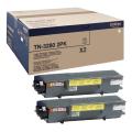 Brother Toner schwarz (TN32802PK / TN3280TWIN) (Doppelpack)