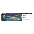 HP Tintenpatrone Cyan (J3M68A / 981A)