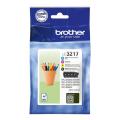 Brother Tintenpatrone schwarz / Cyan / magenta / gelb (LC3217VALDR) (Multipack)