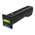 Lexmark Toner Cyan (82K2HC0 / 082K2HC0) (Return, hohe Kapazität)