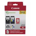 Canon Druckerpatrone / Fotopapier schwarz / Farbe (3712C008 / PG560XL+CL561XL) (Doppelpack, Multipack)