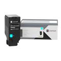 Lexmark Toner Cyan (81C0X20 / 081C0X20) (hohe Kapazität)