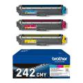 Brother Toner Cyan / magenta / gelb (TN242CMY) (Multipack)