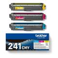 Brother Toner Cyan / magenta / gelb (TN241CMY) (Multipack)